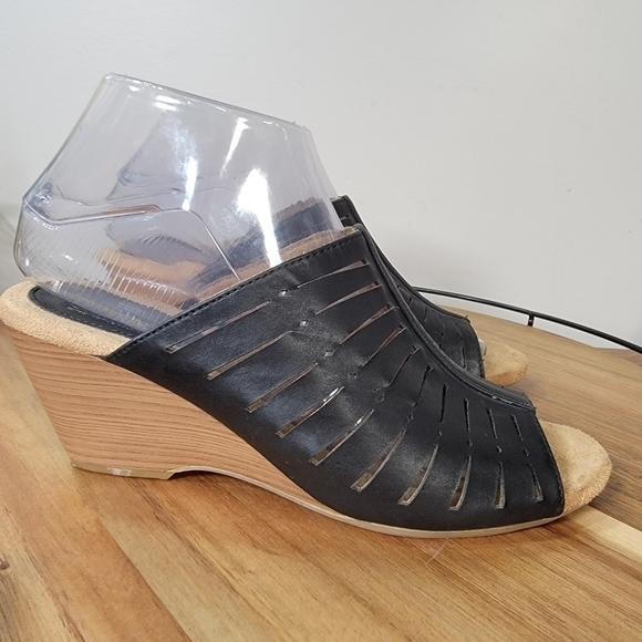 Croft & Barrow Ortholite Gesso Wedge Sandals Size 6 - Picture 5 of 17